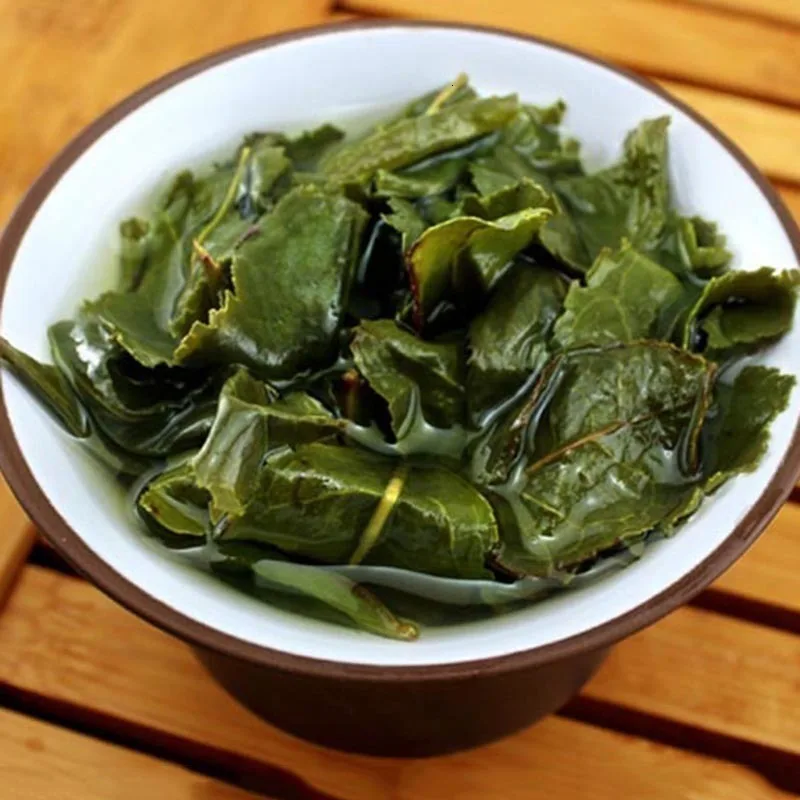 Китайский натуральный зеленый органический чай Tie Guan Yin Улун AA освежающий