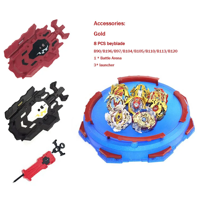 2020 Золотой Takara Tomy пусковое устройство Beyblades Burst Arean Bayblades Bables набор коробка Bey Blade