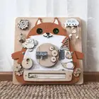 Детская занятая доска сделай сам, искусственное умение, познавательная игрушка, детали для игр, детская игрушка Монтессори, сенсорная активность, аксессуары для доски