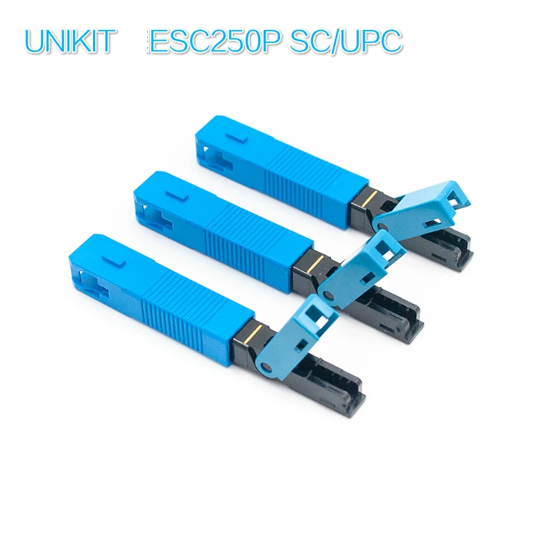 UNIKIT ESC250P SC/UPC Optical Fiber quick connector SC Embedded type 125μm bare fiber 250μm pre-coated fiber fast connector