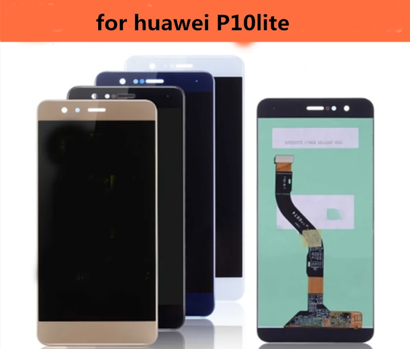 

Оригинал для Huawei Mate 10 Lite RNE-L01 RNE-L21 ЖК-дисплей сенсорный дигитайзер рамка панель Полная сборка экран Замена