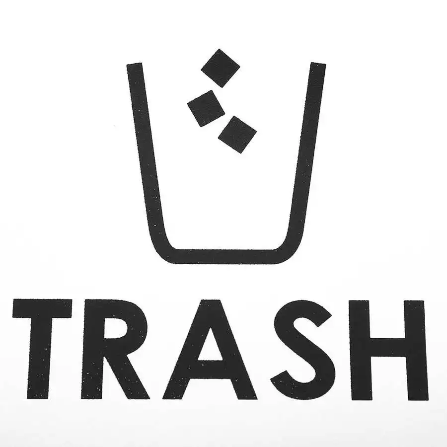 20 шт./компл. круглая перерабатываемая мусорная наклейка переводная для мусора