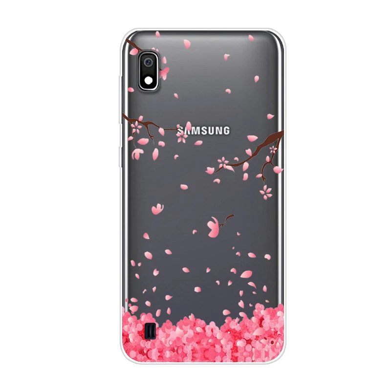 Для samsung A10 чехол тонкий прозрачный цветок кактус Мягкий силиконовый чехол для телефона s для samsung Galaxy A10S A10E A 10 чехол TPU Funda A 10S - Цвет: 41