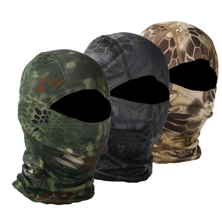 

Ski Cycling Full Face Cover Summer Neck Head Bike Windproof Bandana Scarf Camouflage Military Hunting Tactical Cycle Balaclava