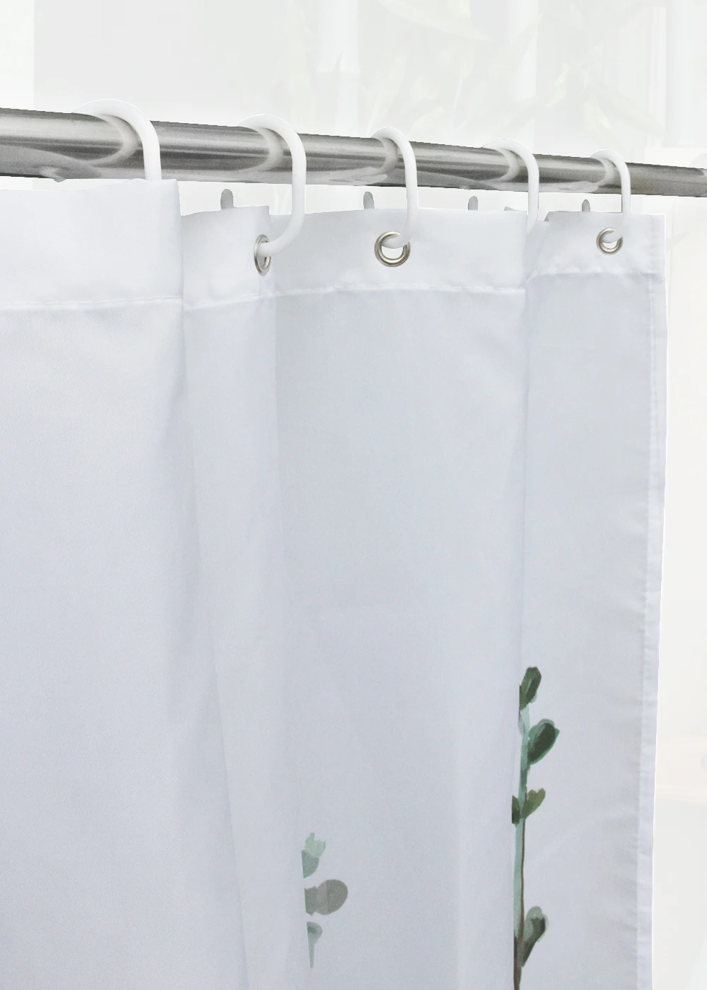 flowers fabric shower curtains for bathroom curtain set with hooks rings waterproof bath curtain white pink grey purple 72x72 free global shipping