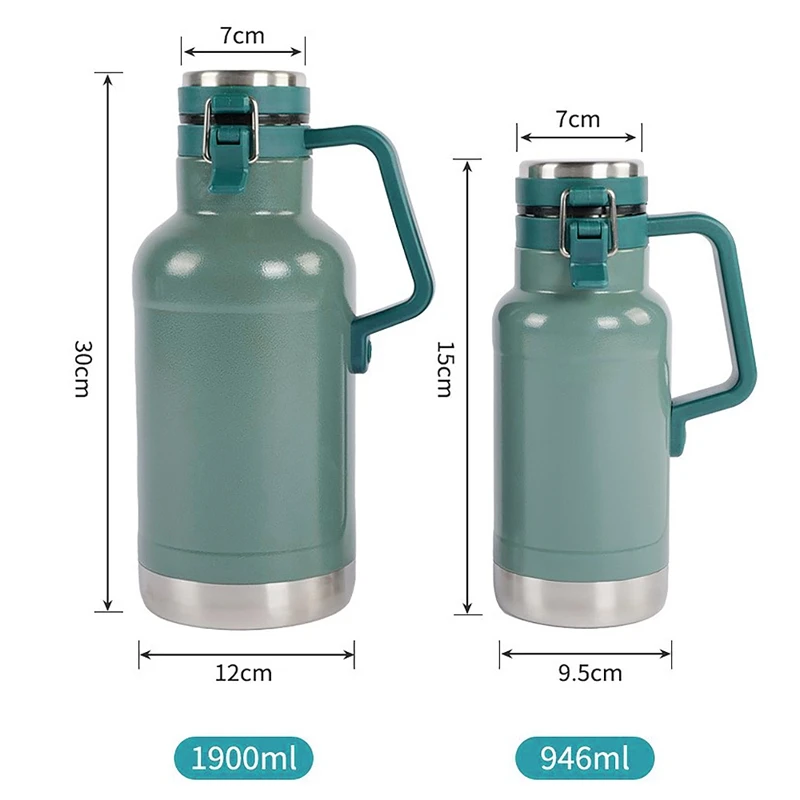 

Vacuum Insulated Bottle Keep Liquid Hot/Cold Wide Mouth Thermos Outdoor Mountaineering Stainless Steel Flask