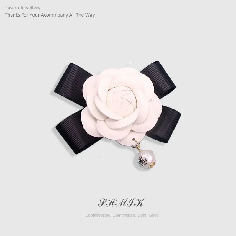 Роскошная женская брошь в виде сумки черного и белого цветов булавки броши форме