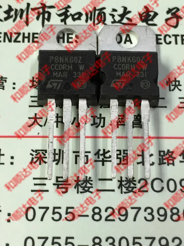 Оригинальный Новый/5 предметов в лоте STP8NK60Z-220 600V 8A | Обустройство дома