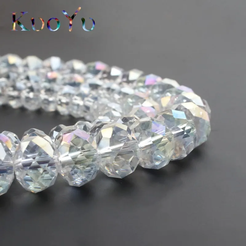 Оптовая продажа граненые AB прозрачные стеклянные бриллианты 4 6 8 10 12 мм выберите