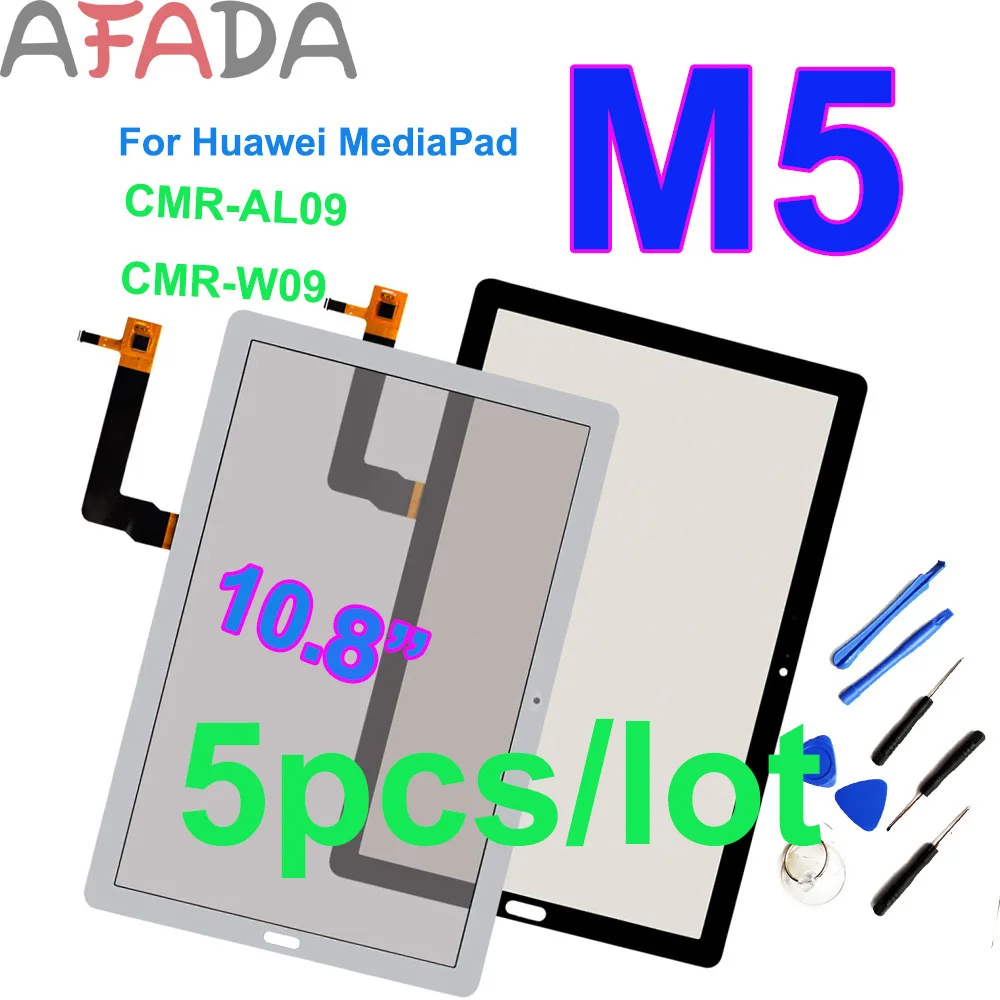 

10.8" Touch Screen Panel For Huawei MediaPad M5 10.8 CMR-AL09 CMR-W09 Touch Glass Sensor Digitizer Replacement Dropshipping 5pcs