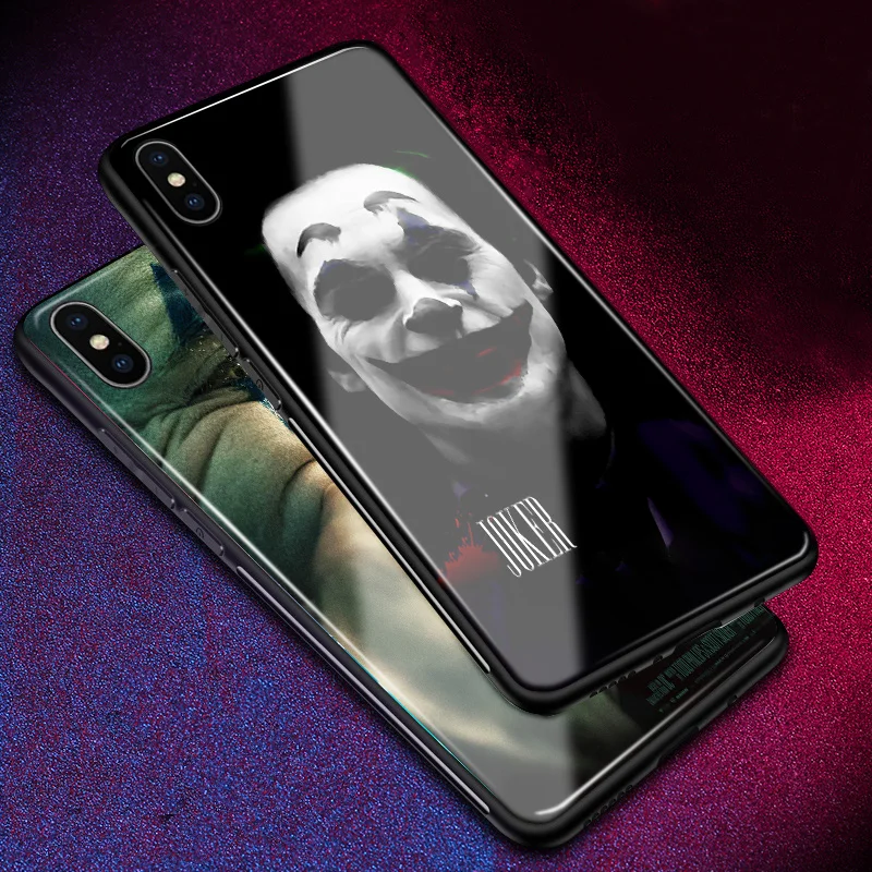 Пленка Joker Joaquin Phoenix мягкий силиконовый стеклянный чехол для телефона apple iPhone 6 6s 7 8 Plus X XR XS 11 PRO MAX