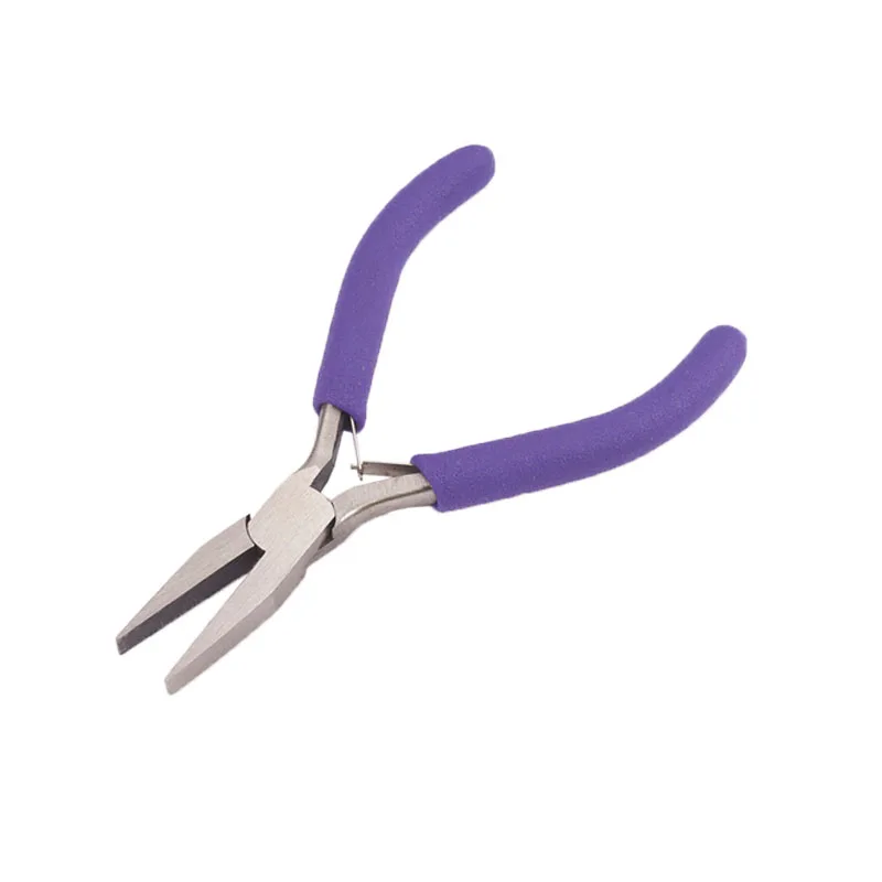 12x7.3x0.9cm Модные Ювелирные плоскогубцы из углеродистой стали инструменты для изготовления ювелирных изделий DIY инструмент F80 - Цвет: 12x7.3x0.9cm
