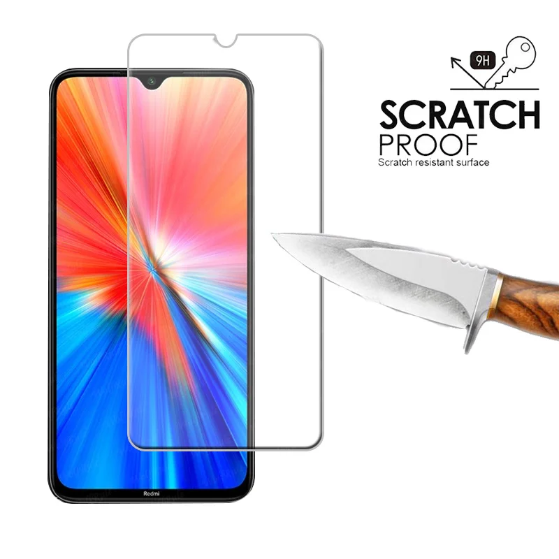 Protector de pantalla de cristal templado HD para m&oacute;vil, pel&iacute;cula de lente para Xiaomi Redmi Note 8 2021, 9, 10 Pro, 2021-1