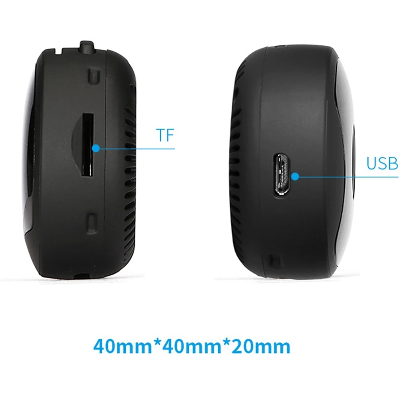 

Wireless Mini WIFI 1080P IP Camera Infrared Night Vision Smart Home Security Motion Detection Indoor Baby Monitor