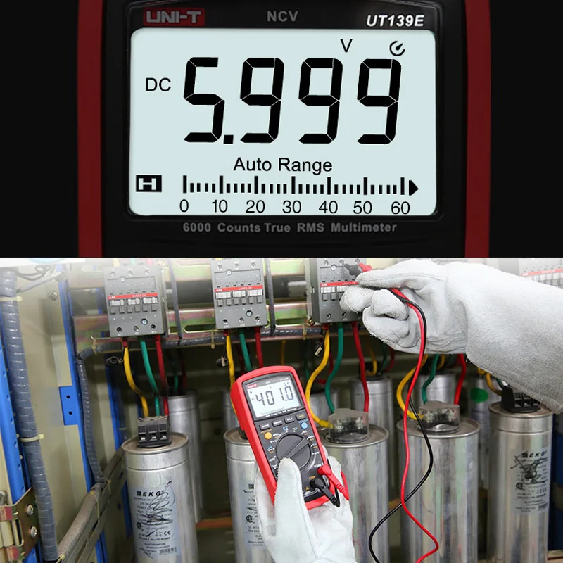 Фрикционный Цифровой мультиметр UT139S UT139E UT139C UT139A True RMS LPF фильтр нижних частот LoZ AC