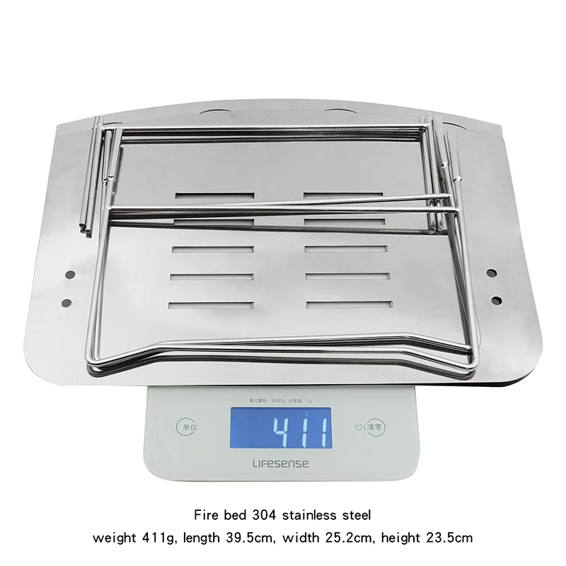 Thous Winds wood stove outdoor camping hunting Ultralight multi-function heating bonfire table | Спорт и развлечения