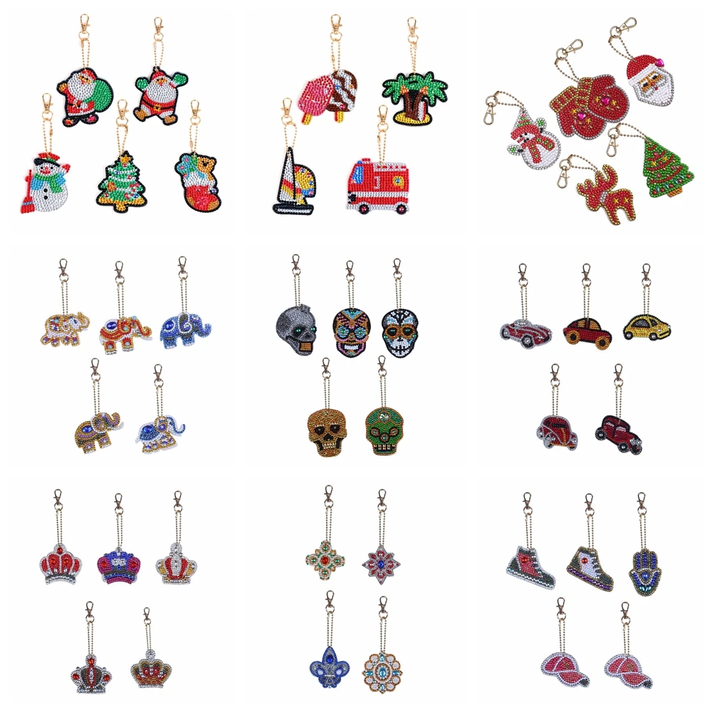 5D алмазная живопись Набор для вышивки крестиком детские мультфильмы Рождество