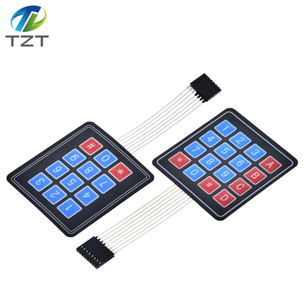 1 шт. 16 клавиш 4x4 мембранная переключаемая клавиатура 4 4*4 матричная | Электронные