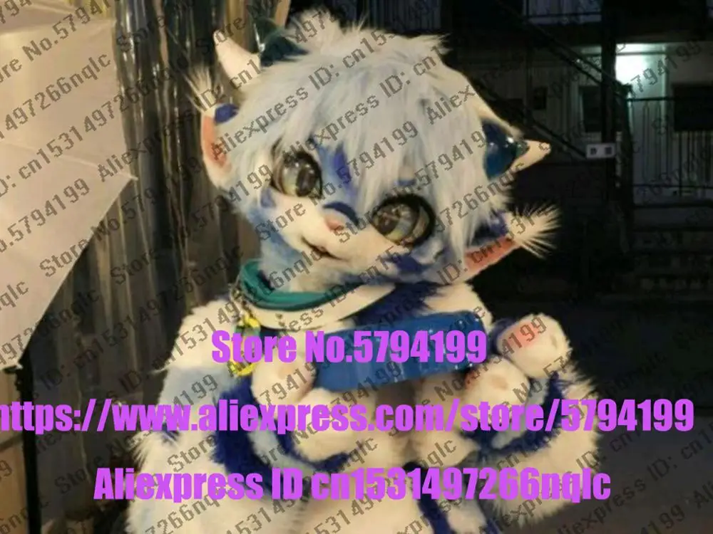 Индивидуальное реальное фото dx0056 полный комплект кошек Хаски собака костюм лиса