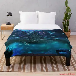 Покрывало Subnautica, для инди-игр, очень мягкое, с принтом, для машины, дивана, кровати, летние одеяла для офиса