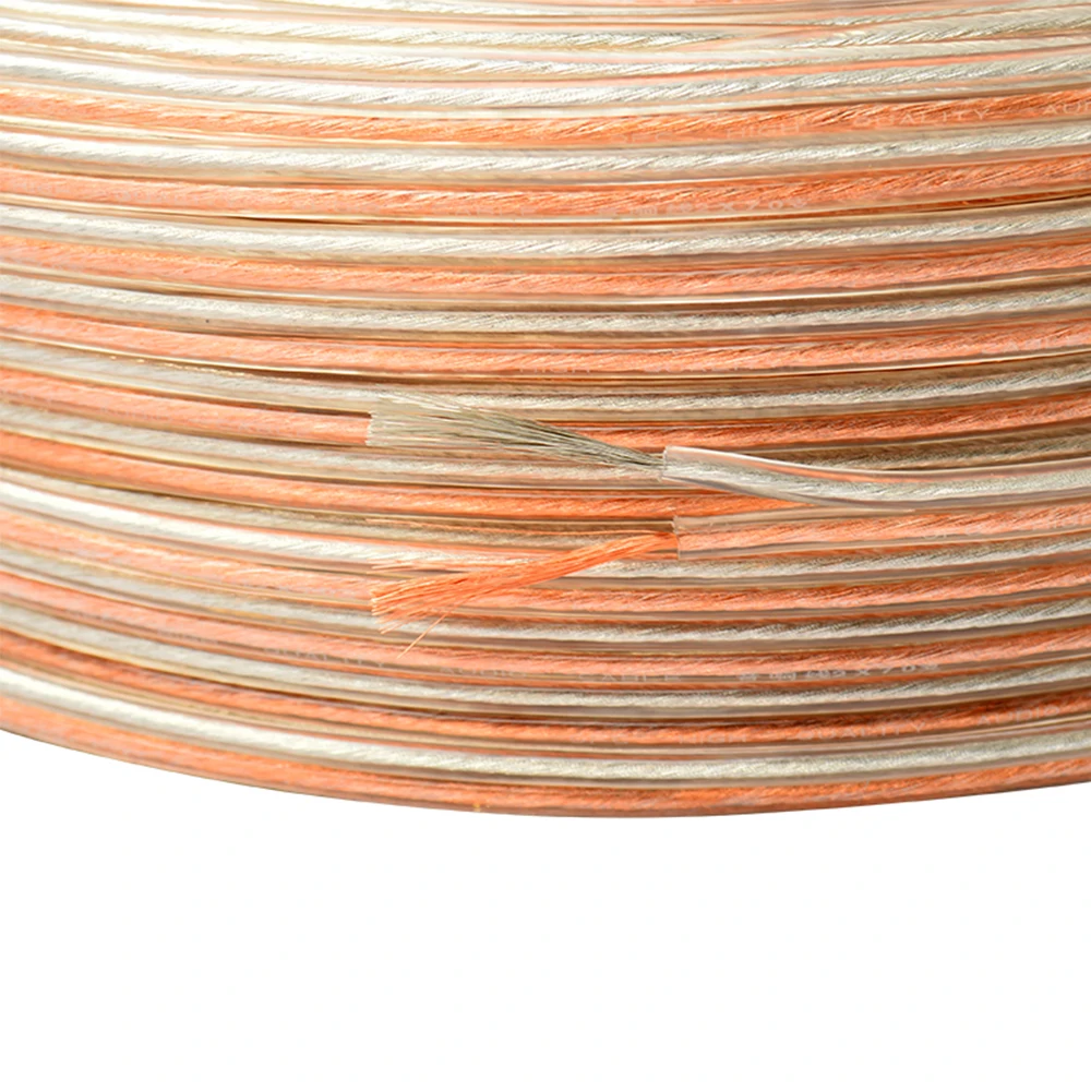 TRIUMPHCABLE 10 метров спикер кабель 0 5/0 75/1 0/1 5/2 0/2 5/3 мм ПВХ луженая медь золото и серебро