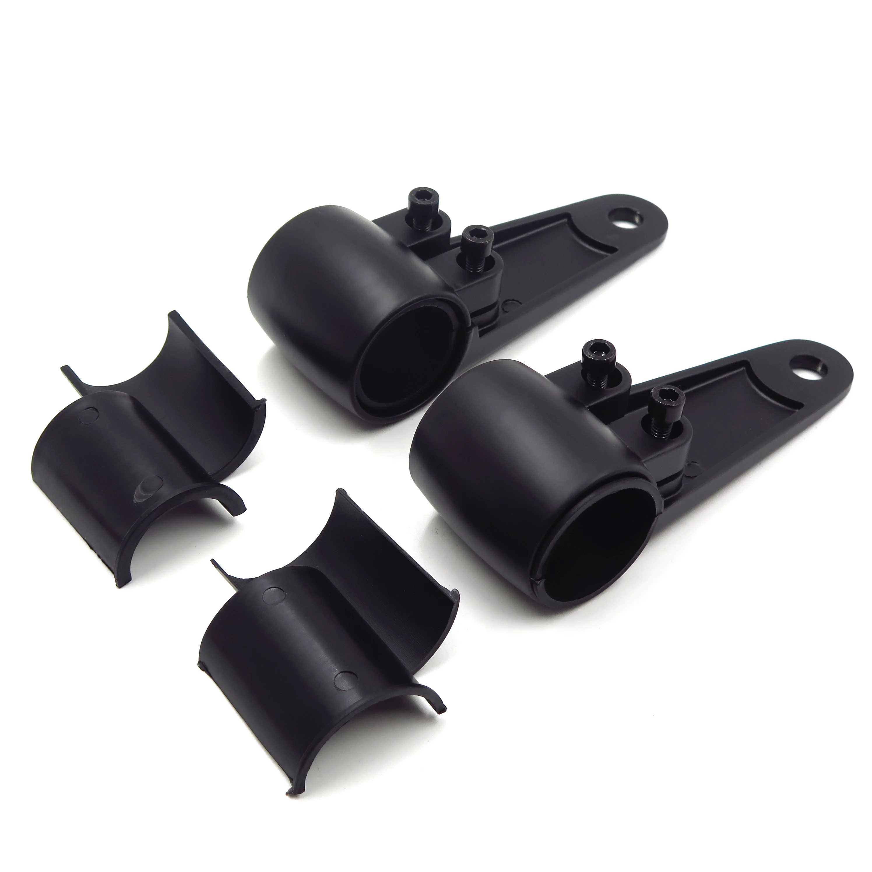 Aftermarket БЕСПЛАТНАЯ ДОСТАВКА мотоциклетные запчасти черные алюминиевые фары вилка