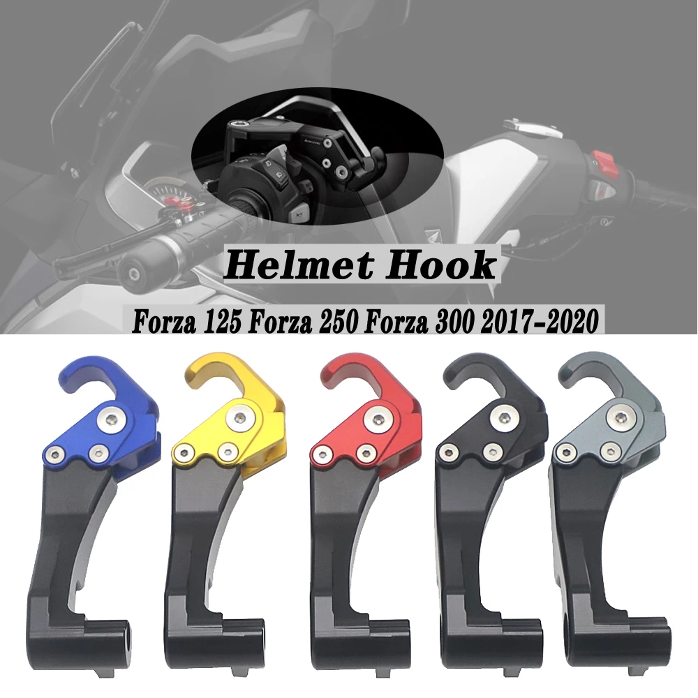 

NEW Motorcycle For HONDA Forza 300 Forza300 Forza 250 Forza250 Forza 125 Forza125 Convenience Hook Helmet Hook 2017-2020