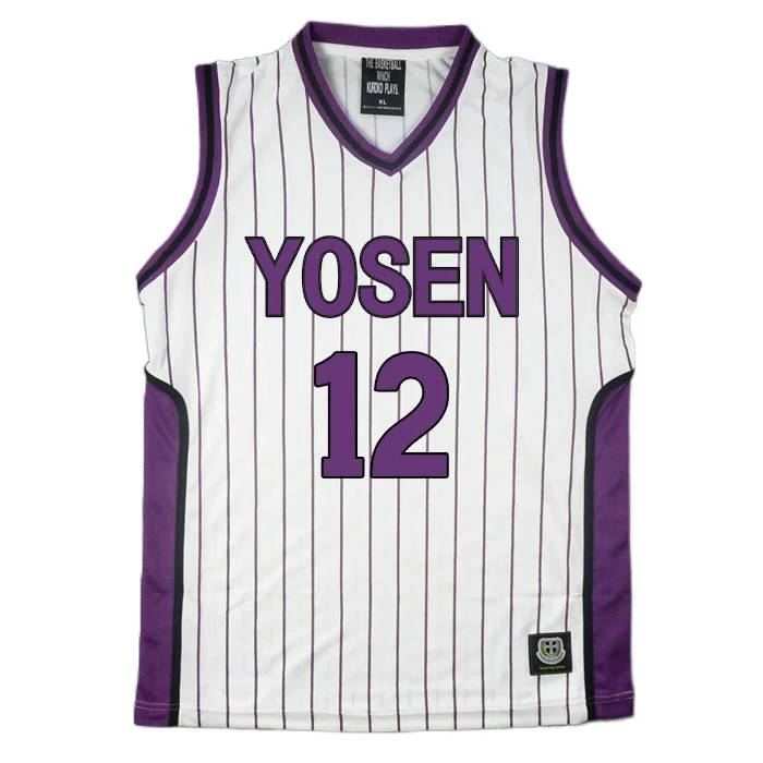 #9 #12 баскетбольный Косплей куроко Yosen спортивная одежда Kuroko no Basuke murasakiучитыбара