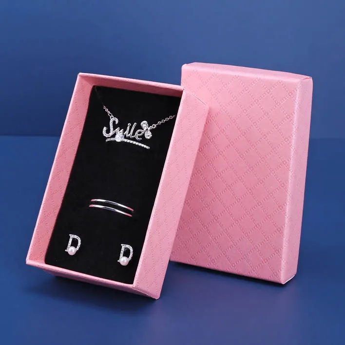 2019 модная шкатулка для ювелирных изделий кольцо ожерелье серьги браслет