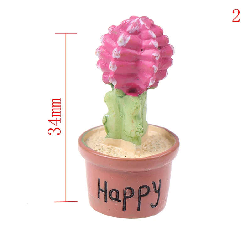 

1:12 Dollhouse Miniature Green Mini Tree Potted For Green Plant In Pot Furniture Artificial Flower Home Decor Potted Plants