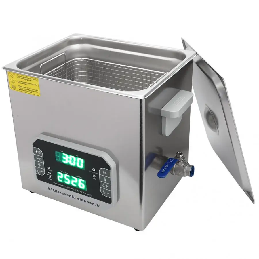 15 л Ультразвуковой Очиститель Многофункциональный водонепроницаемый Сенсорный