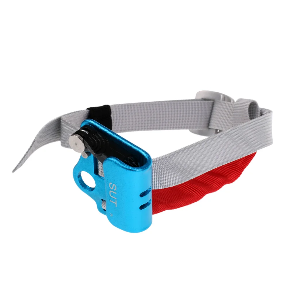 

Blue Right Foot Ascender Riser Rock Climbing Mountaineering Caving Boot Mounted Device Equipment Gear for 8-13mm Rope