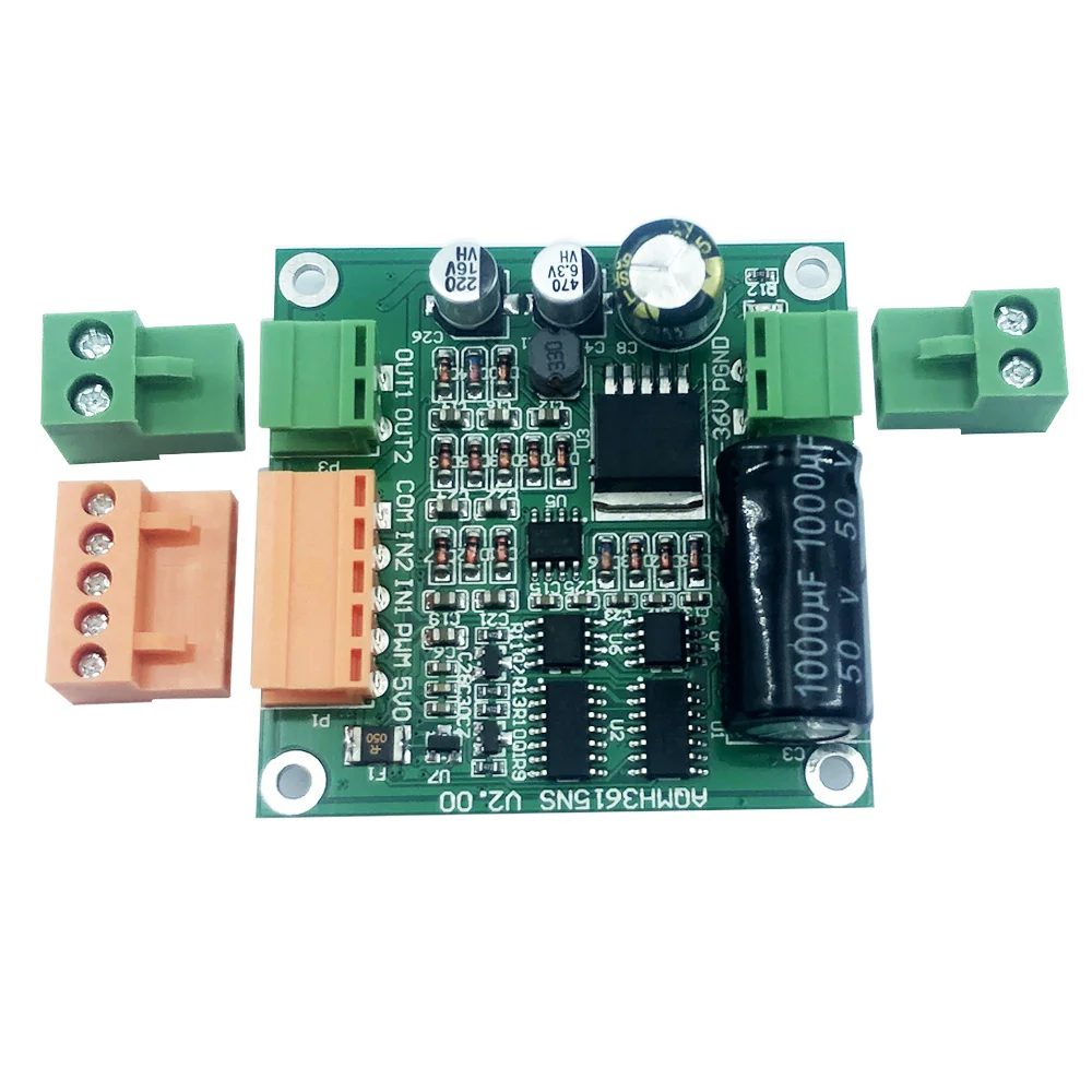 

12/24/36V 360W high-power DC motor drive board/module H-bridge forward and reverse can be full PWM