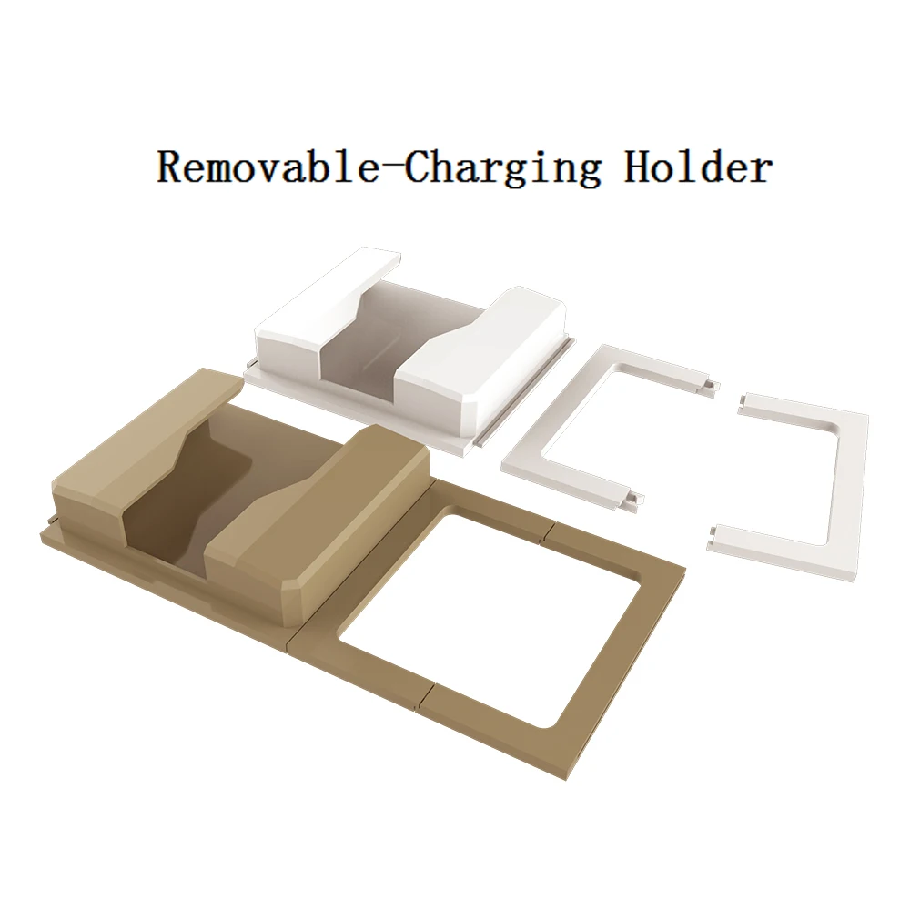 Removable-Holder 13A универсальная настенная розетка переключатель управления розетка 5 отверстий 2USB умный индукционный порт зарядки для мобильного 5В 2.1A - Тип: Removable-Holder