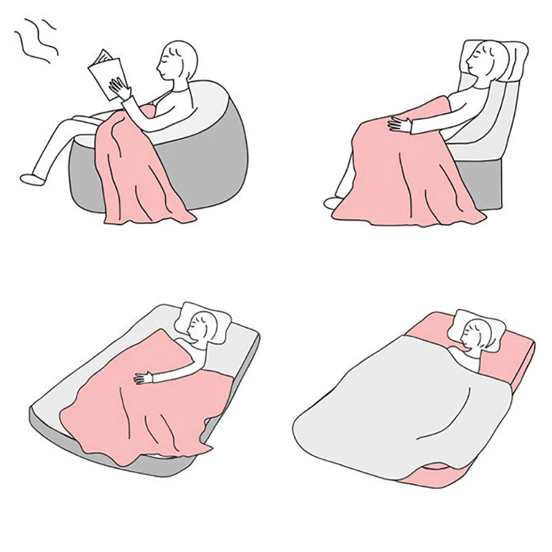 Флисовое одеяло для взрослых однотонное цветные одеяла и покрывала мягкая