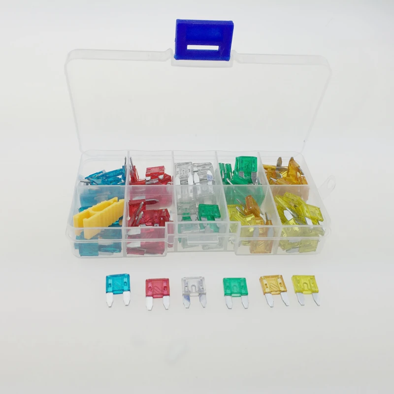 

120pcs Mini Fuse Assortment Car Motorbike APM 5A 10A 15A 20A 25A 30A