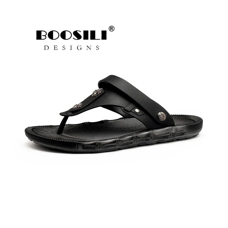 Мужские сандалии на плоской подошве в полоску|Вьетнамки| |