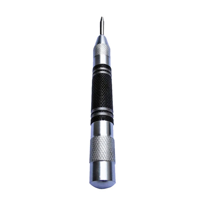 

1Pcs Automatic Center Punch Center Hole Punch Machinists Carpenters Tool Wood Press Dent Marker Woodwork Tool Drill Bit