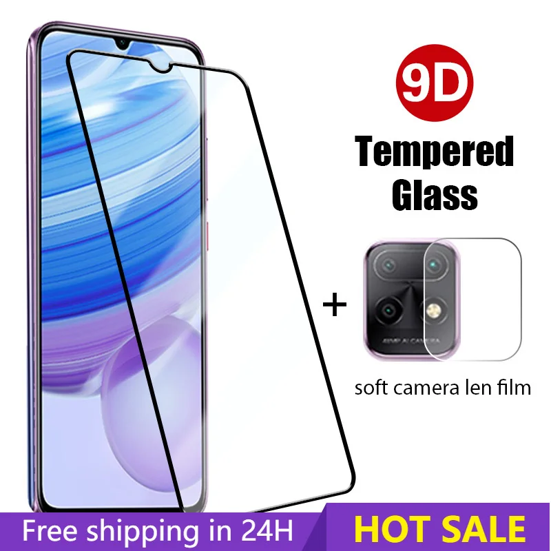 

2in 1 Camera Film on Redmi Note 9 Pro Max 9 4G 5G 9S 9D Explosion-Proof High Definition Protectors for Redmi Note 8T 8 7 6 5 Pro