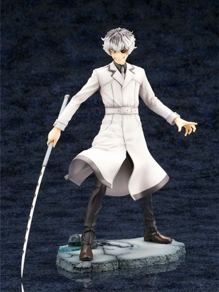 

22cm Japanese Anime Frontline Tokyo Ghoul Sasaki Haise Kaneki Ken 1/7 scale PVC figure action collection model toys doll gifts