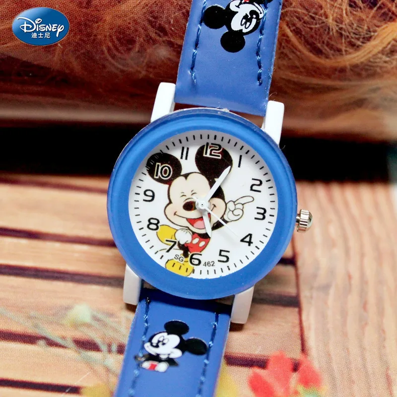 

2021Disney mickey mouse Children's smart wrist digital Waterproof electronic Watches Kids Electronic clock Girls boy