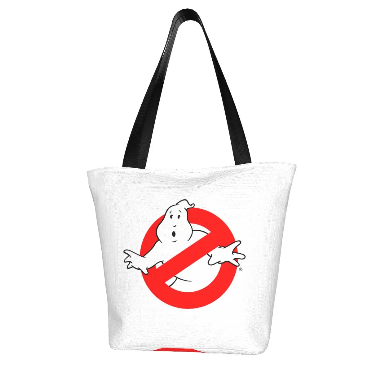 

Ghostbusters Shopping Bag Aesthetic Cloth Outdoor Handbag Female Fashion Bags