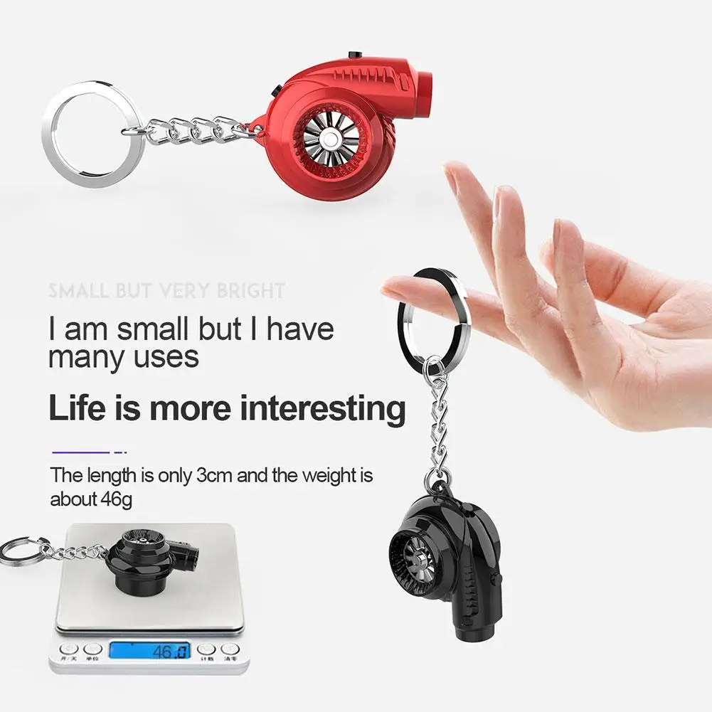 

Portable LED Flashlight Mini Turbo Rotating Flashlight Keychain Fun Outdoor Camping Mini Keychain Gift Car Interisor Accessorie