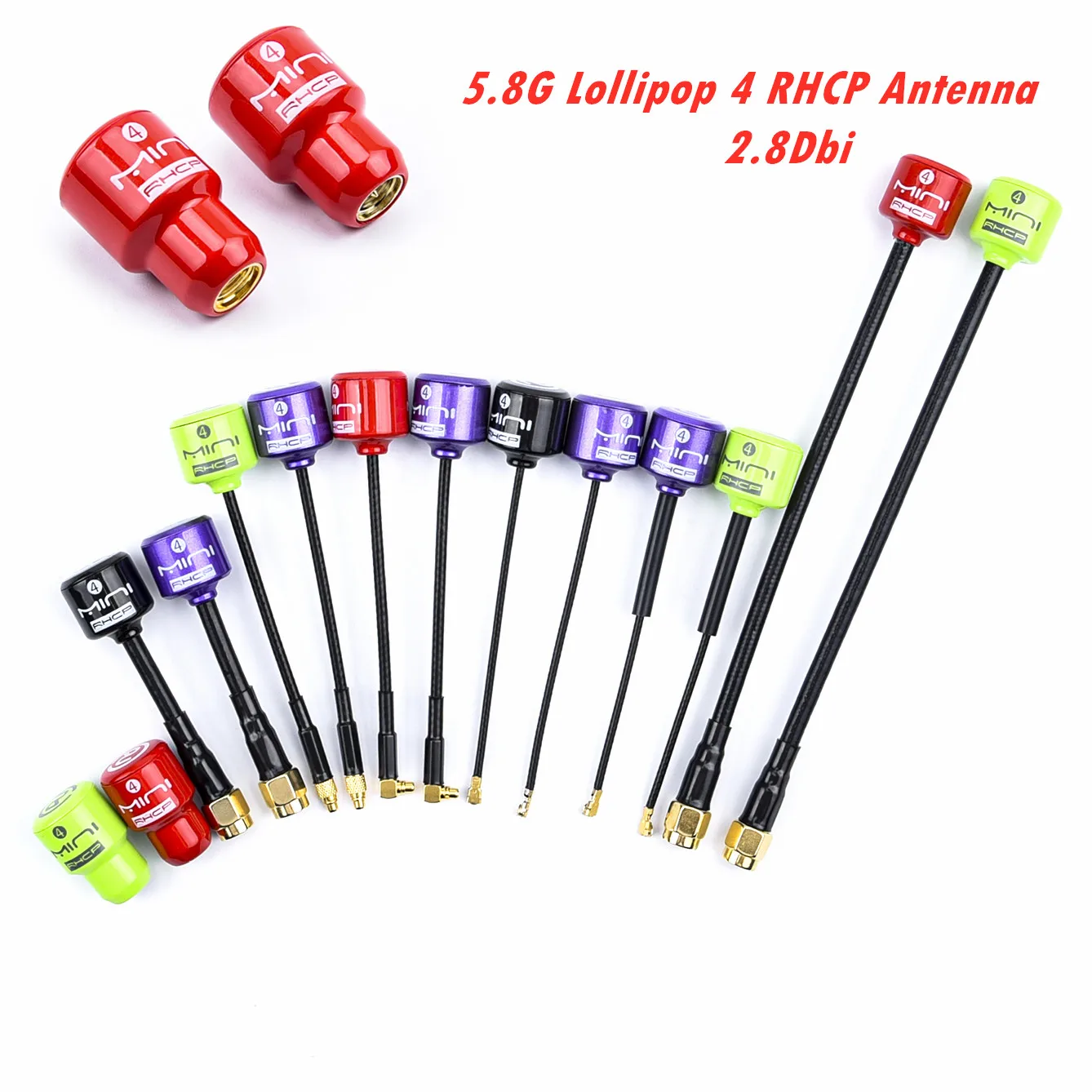 Новинка 5 8G Lollipop 4 RHCP антенна с высоким коэффициентом усиления дБи