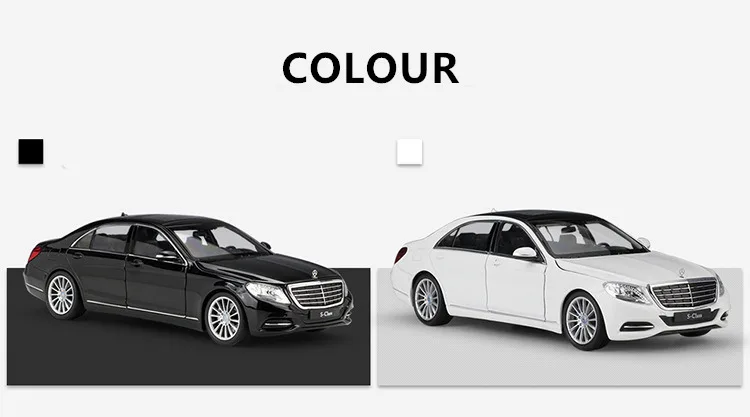 WELLY 1:24 Mercedes Benz S-Class спортивный автомобиль моделирование сплав модель автомобиля ремесла украшение Коллекция игрушек инструменты подарок