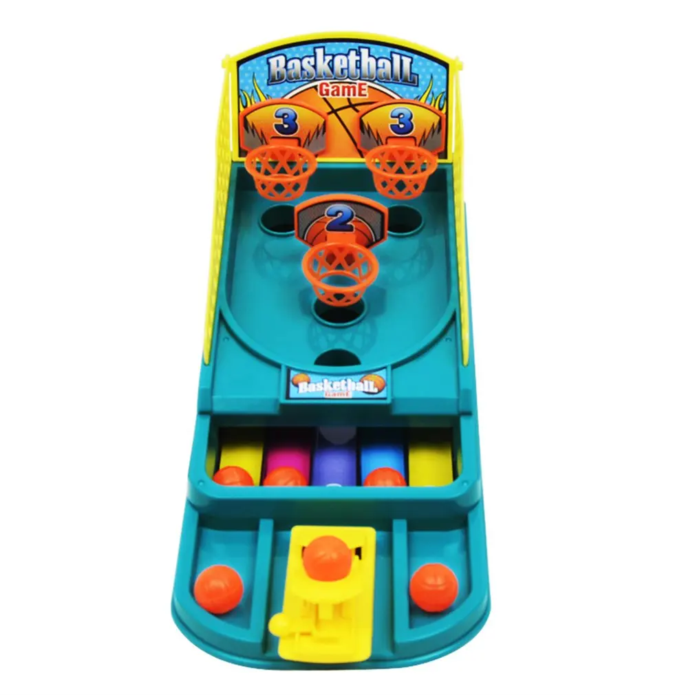 1 шт. креативная мини настольная игра в баскетбол игрушка стойка дети Крытый