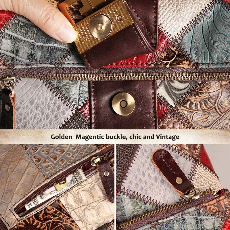 Женский рюкзак из натуральной кожи винтажные сумки на плечо для путешествий