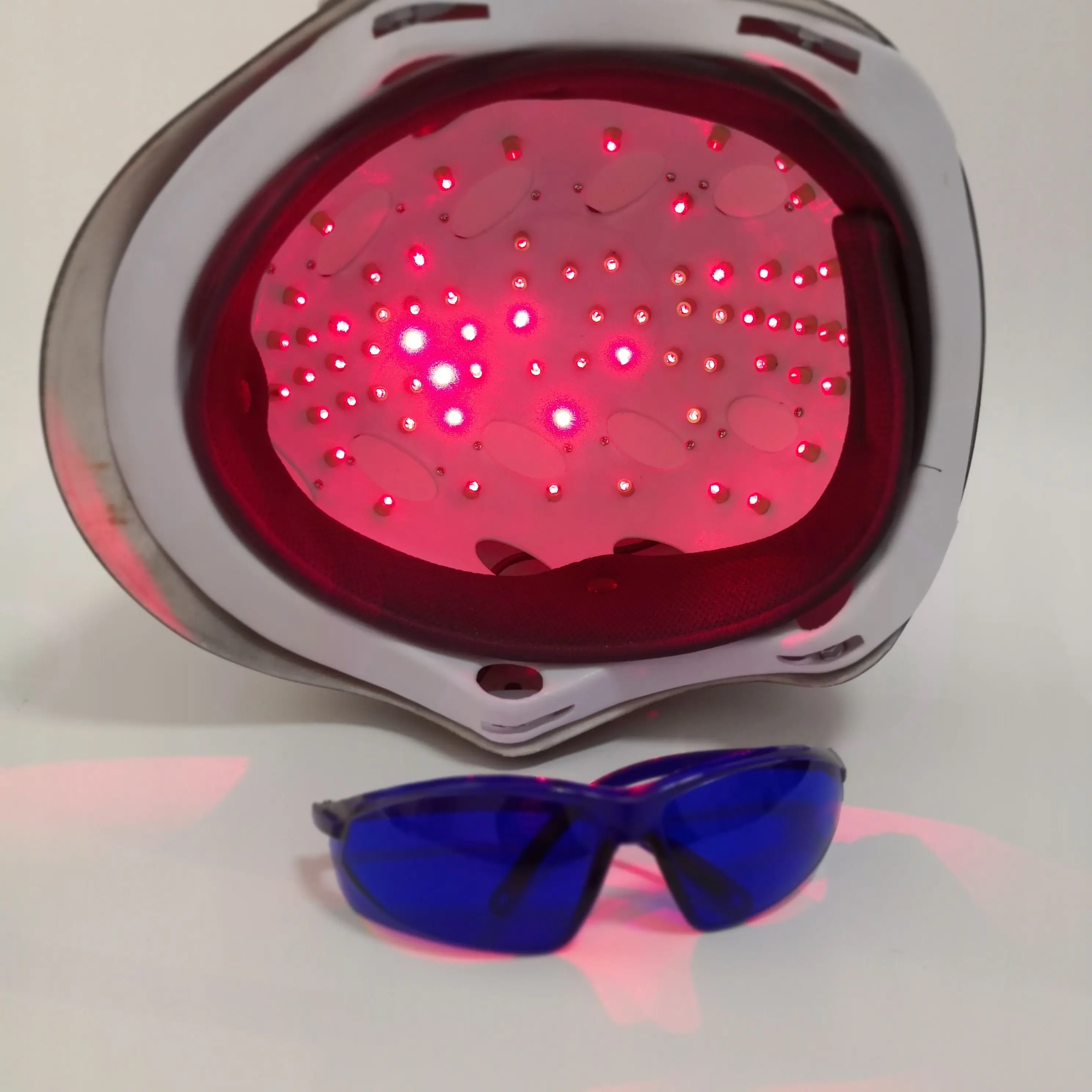68 медицинский диодный лазер 650 нм шлем для роста волос с очками|laser 650nm|laser laserlaser
