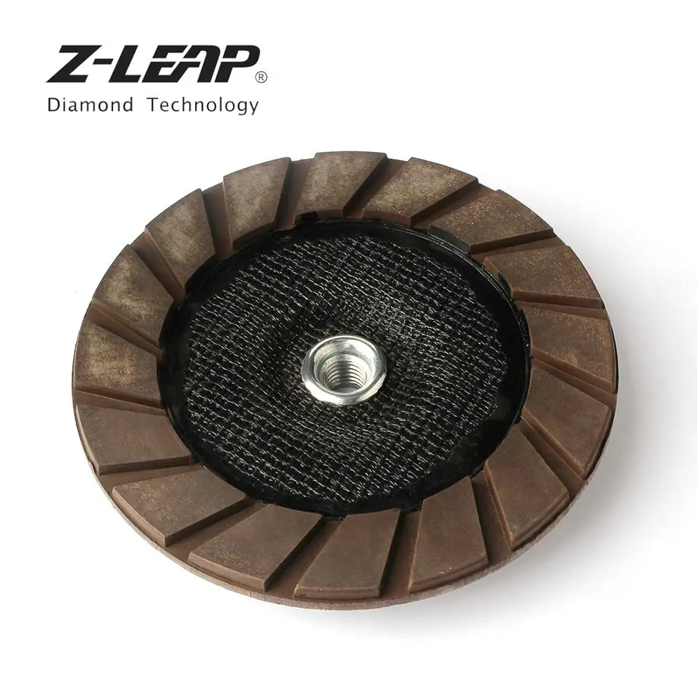 Z-LEAP 7" 180mm Diamond Dry Grinding Wheel Concrete Floor Edge Cup Sanding Disc With M14 5/8-11 Arbor For Stone Polishing 5pcs |