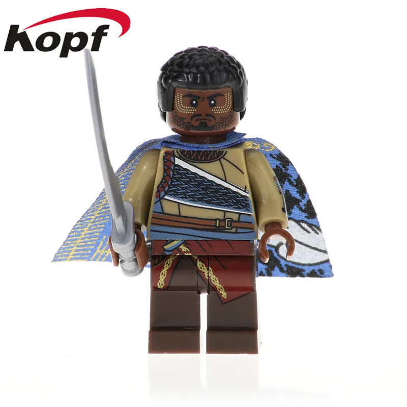 861 Without Box Одиночная супер героев строительные блоки Черная пантера M'baku Shuri Killmonger кирпичи Фигурки игрушки для детей XH 857 - Цвет: 861 Without Box